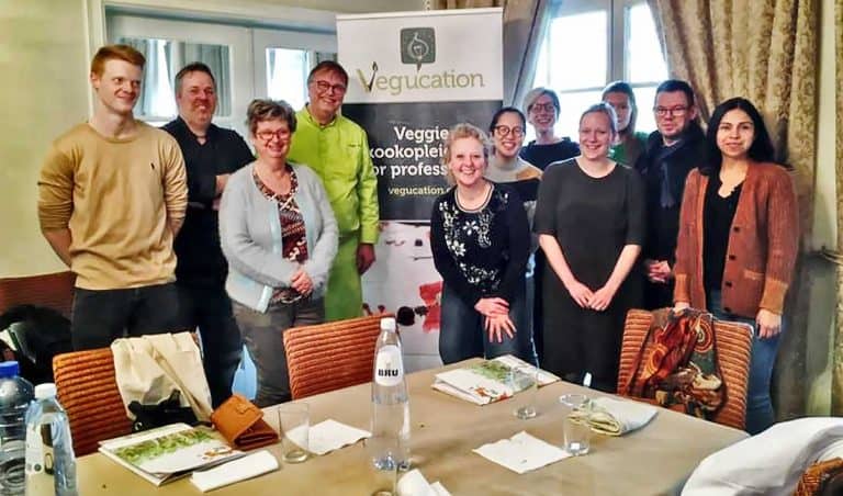 Workshop veganisme bij Frank Fol