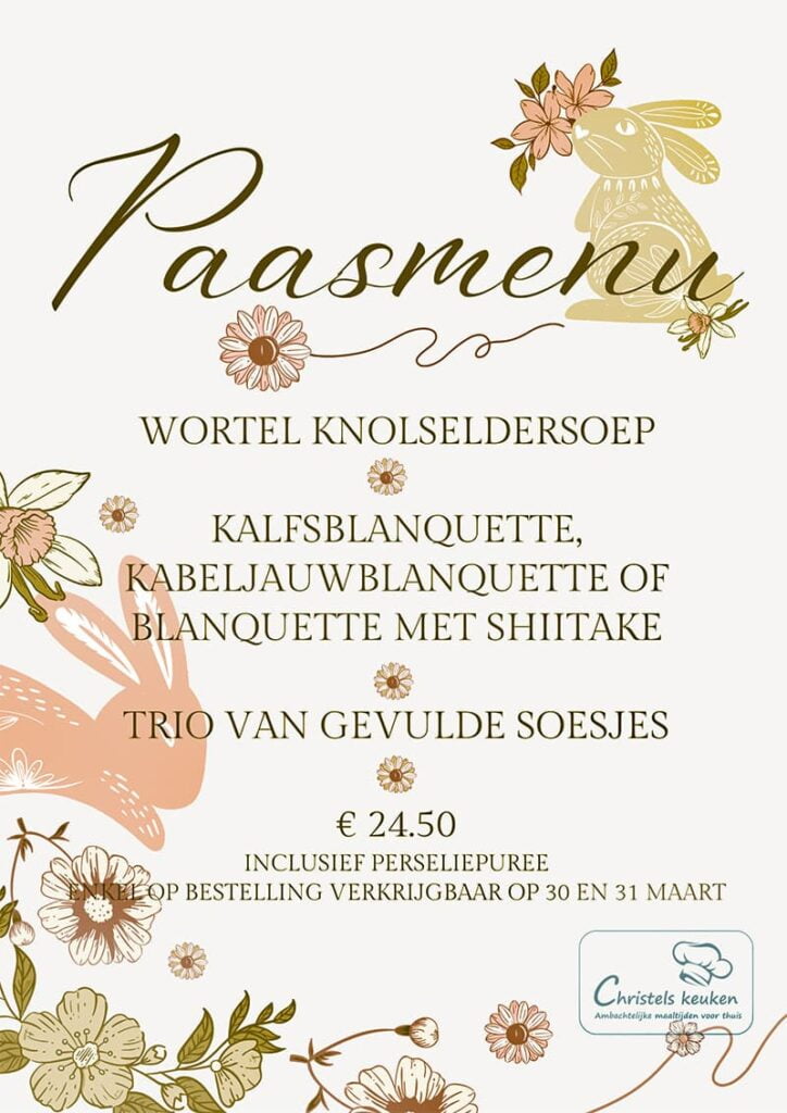 Paasmenu 2024
